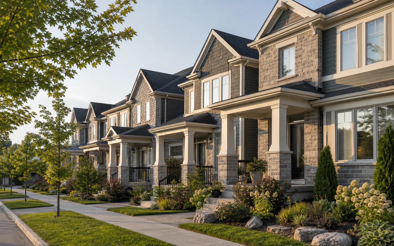 Well-kept Ontario rental townhomes